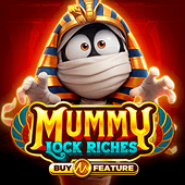 Mummy Lock Riches slot cover artwork